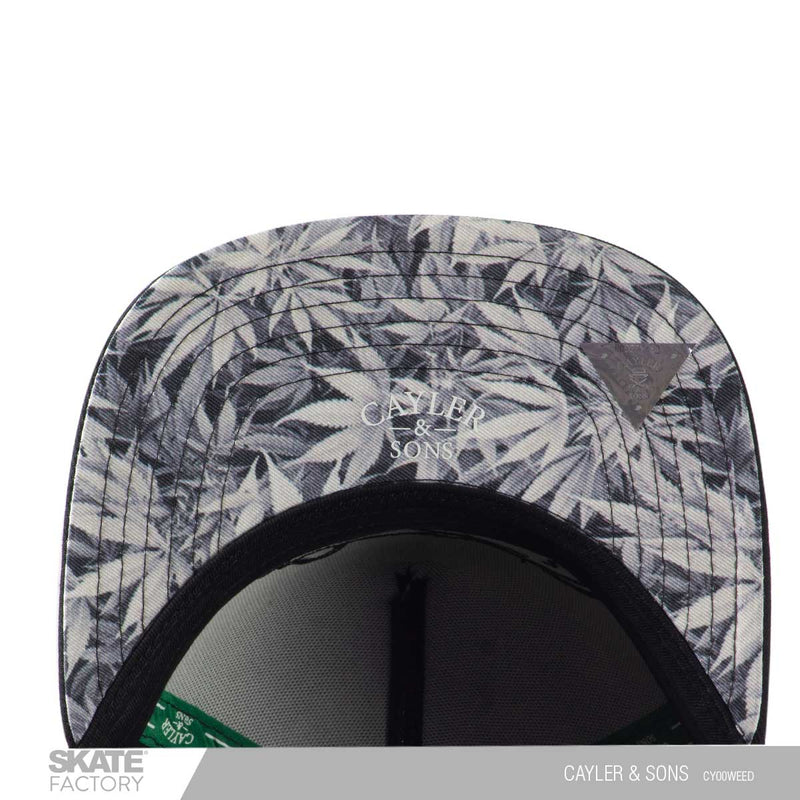 GORRA PLANA PARA HOMBRE CAYLER & SONS NGO BCO