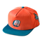 GORRA PLANA PRAYERS CREAM NARANJA AZUL