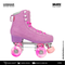 PATINES CLÁSICOS QUADS DE GAMUZA MORADO