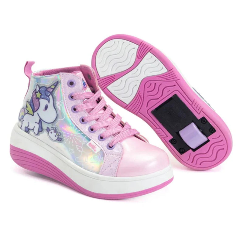 TENIS PATIN NIÑA ONIX ROSA