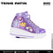 TENIS PATIN NIÑA ONIX BOTA MORADO