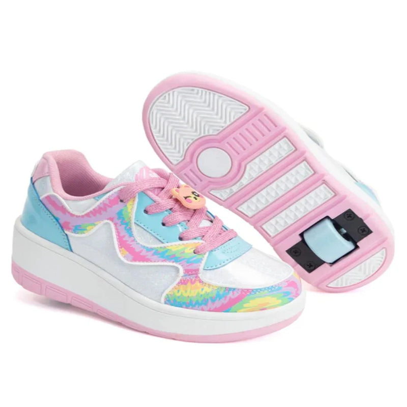 TENIS PATIN NIÑA MULTICOLOR
