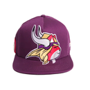GORRA PLANA PRAYERS VIKINGO MORADO