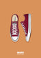 CONVERSE CLÁSICO VINO