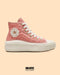 CONVERSE PLATAFORMA PARA MUJER MOVE HI TEX ROSA