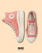 CONVERSE PLATAFORMA PARA MUJER MOVE HI TEX ROSA