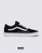 VANS TENIS UNISEX OLD SKOOL GAMUZA NGRO-BCO