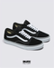 VANS TENIS UNISEX OLD SKOOL GAMUZA NGRO-BCO
