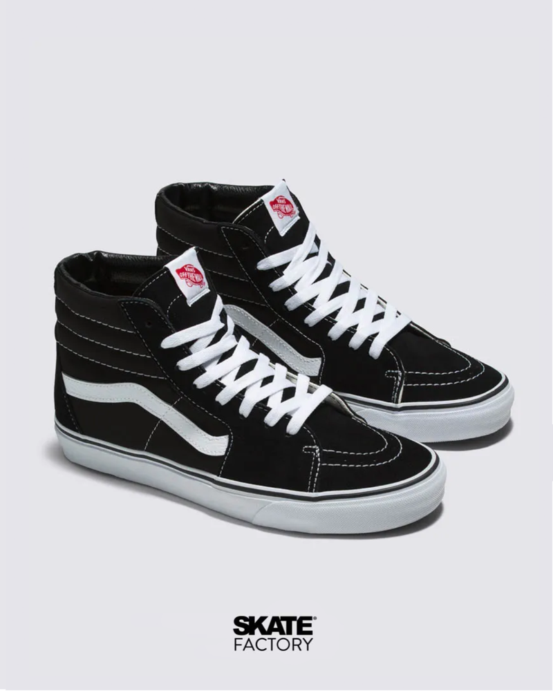 VANS TENIS NIÑO SK8 NEGRO BLANCO