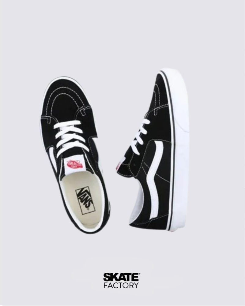 VANS TENIS UNISEX SK8 GAMUZA NGRO-BCO