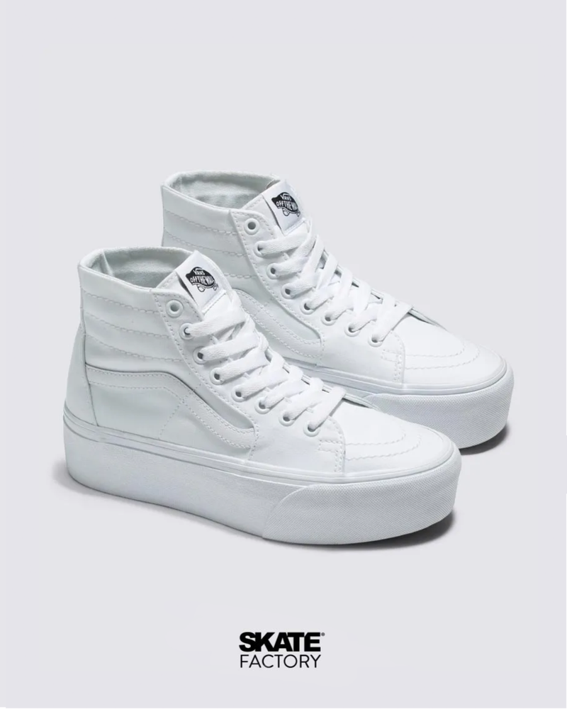 VANS TENIS DAMA PLATAFORMA SK8 BLANCO