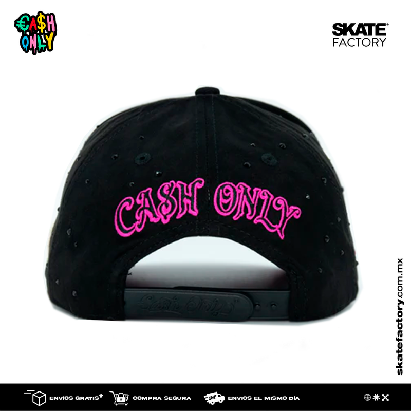 GORRA CASH ONLY TEDDY BLACK
