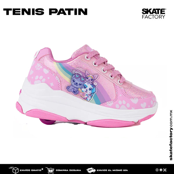 TENIS PATIN NIÑA ONIX ROSA