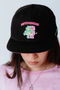 GORRA PLANA ANTIFASHION SNAPBACK HURT NEGRO