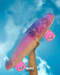 PENNYBOARD ROSA METALICA