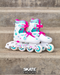 PATINES EN LINEA PARA NIÑA SWEET ROCKET BLANCOS