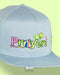 GORRA PLANA PRAYERS .T I . AZUL VERDE