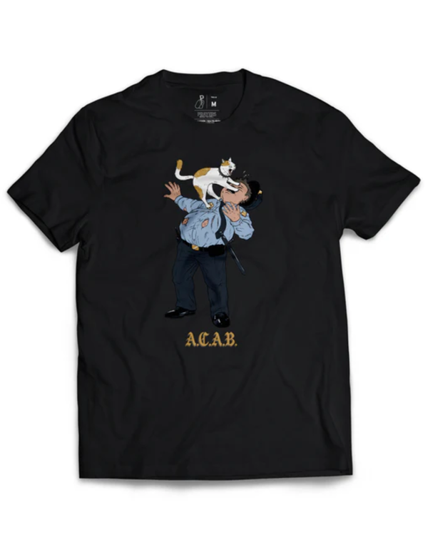 PLAYERA  PRAYERS  ACAB NEGRA