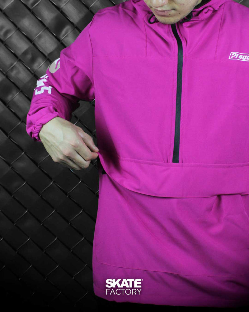 IMPERMEABLE ROMPEVIENTOS PRAYERS MAGENTA