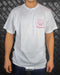 PLAYERA PRAYERS BEACH BCO ROSA