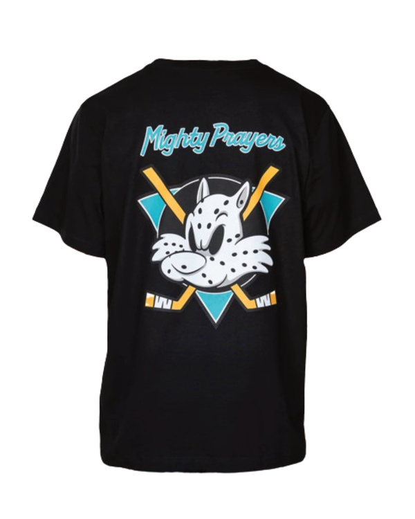 PLAYERA PRAYERS MIGHTY NEGRA