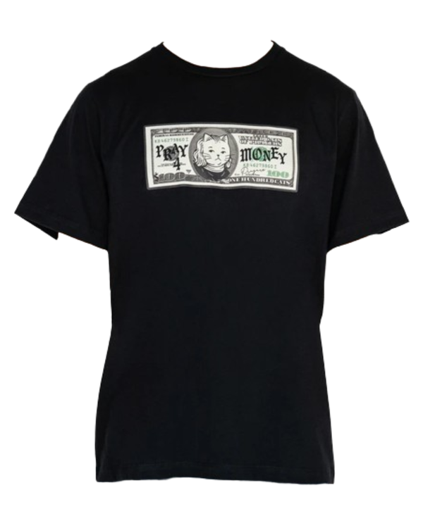PLAYERA PRAYERS NEGRA MONEY