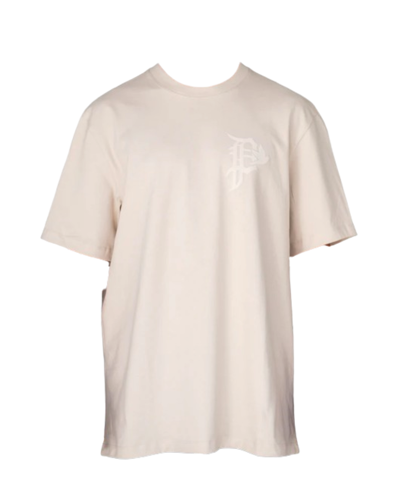 PLAYERA PRAYERS SOMOS MAS BEIGE OVERSIZE