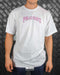 PLAYERA PRAYERS MACETA BCO ROSA