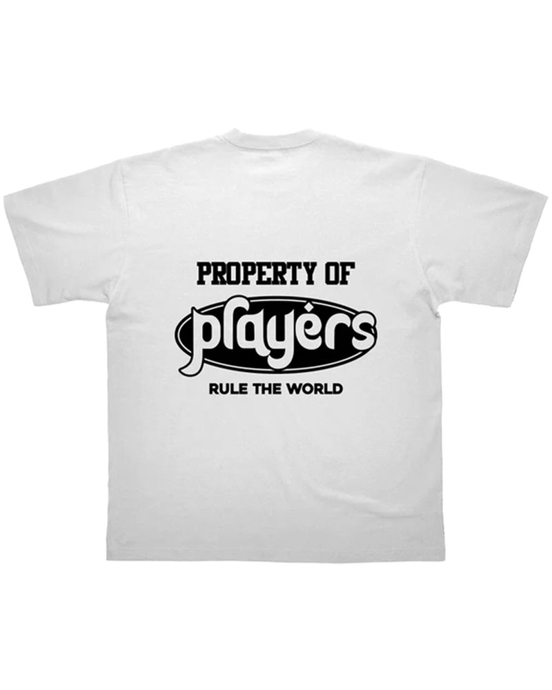 PLAYERA OVERSIZE BLANCA PRAYERS WORLD