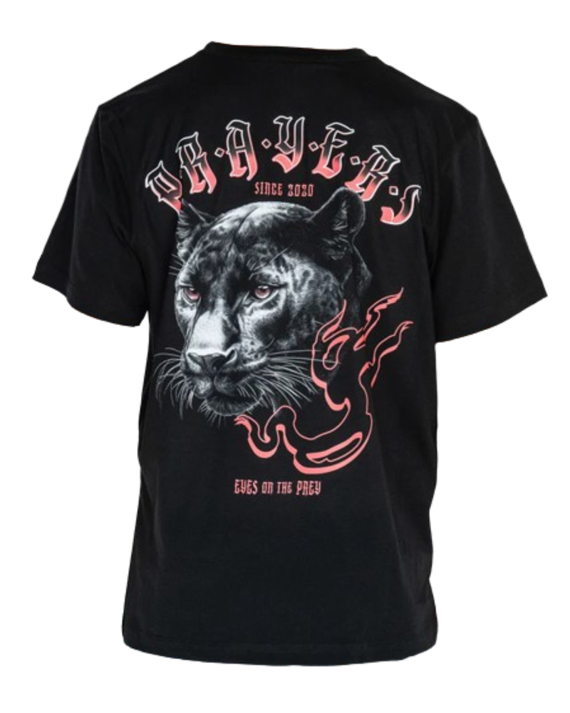 PLAYERA PRAYERS BLACK PANTHER