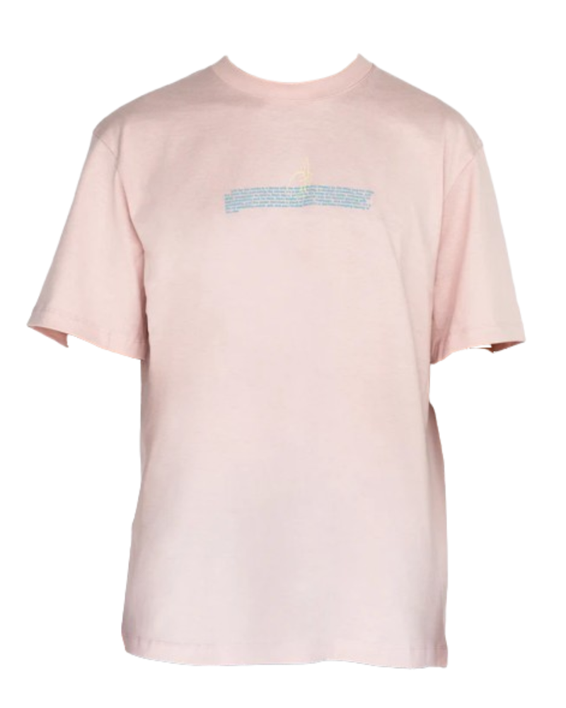 PLAYERA PRAYERS OVERSIZE SURFER ROSA