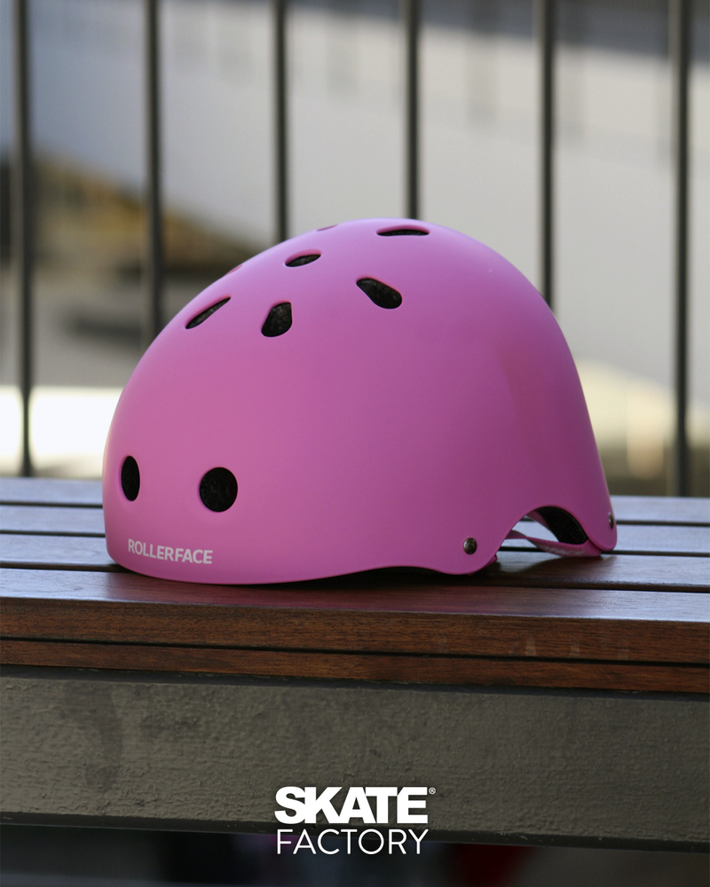 CASCO ROLLER FACE ROSA