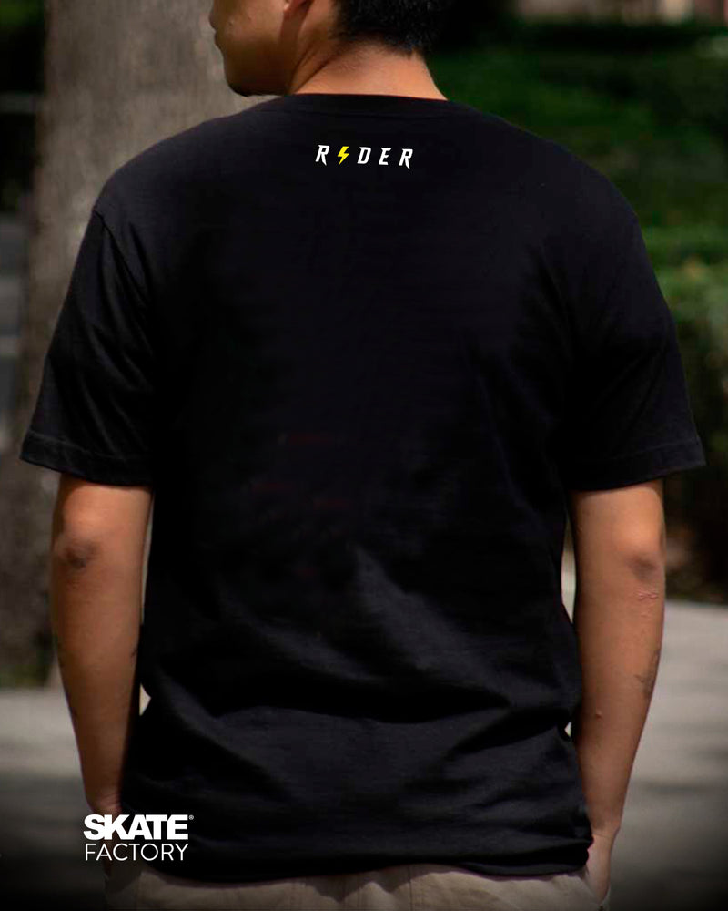 PLAYERA RIDER ALL BASS NEGRA