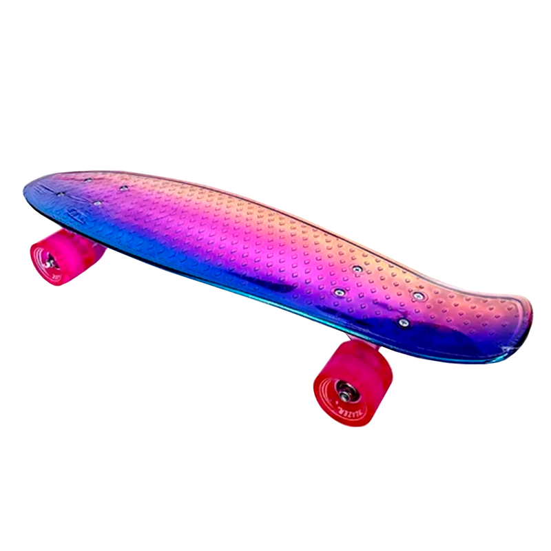 PENNYBOARD PATINETA COMPLETA MINI CRUISIER BLAZER ROSA METALICA