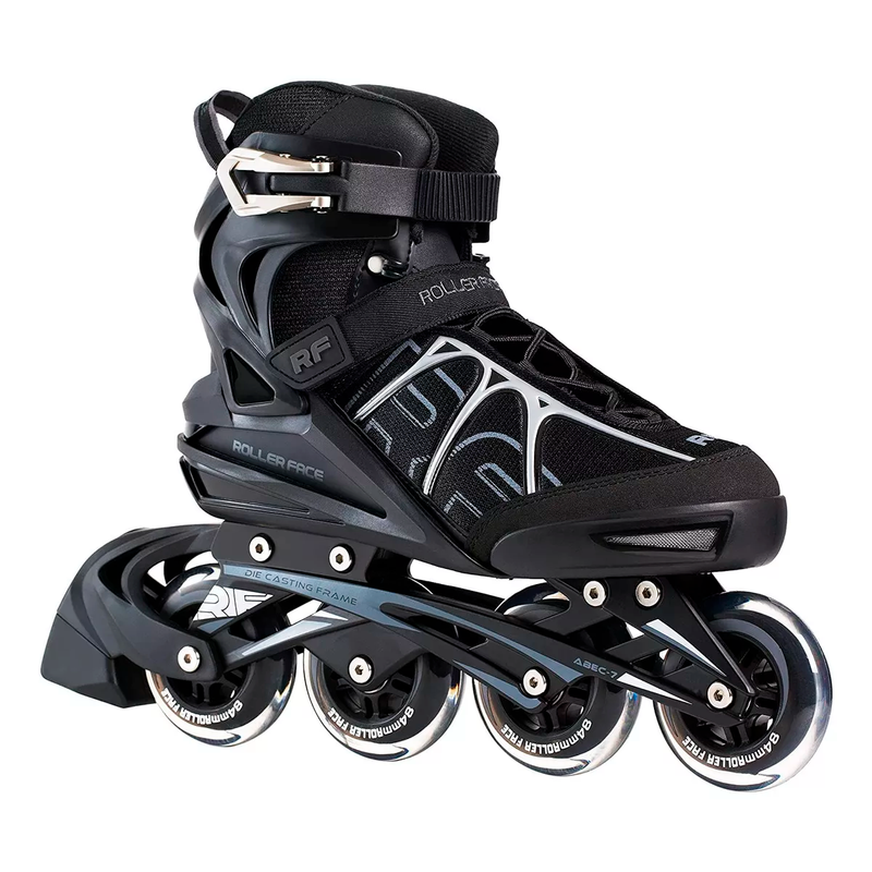 PATINES ROLLER FACE EN LINEA SPORT NEGROS