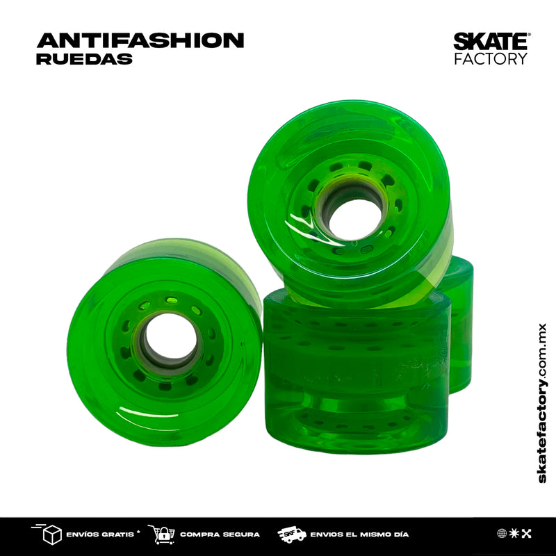 RUEDAS PARA LONGBOARD ANTI 70 MM – Skate Factory