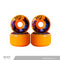 RUEDAS PARA PATINETA ANTIFASHION 52MM  AMARILLO
