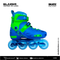 PATINES EN LINEA ROADSHOW COLOR AZUL CON VERDE