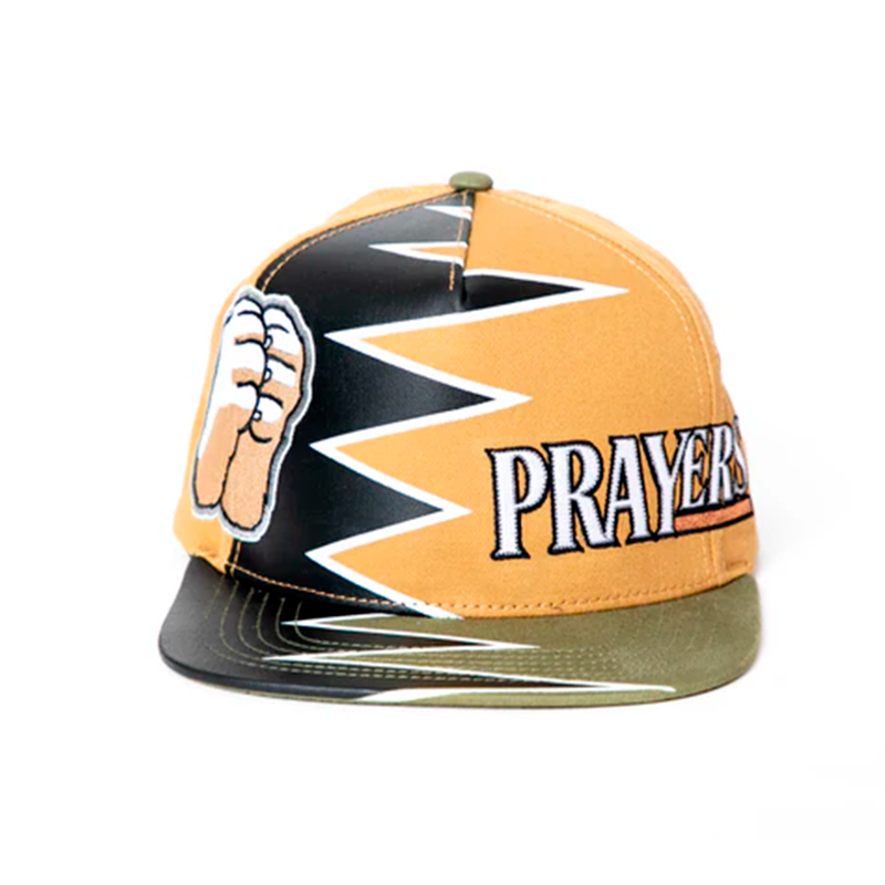 GORRA PLANA PRAYERS START AMARILLO NGO