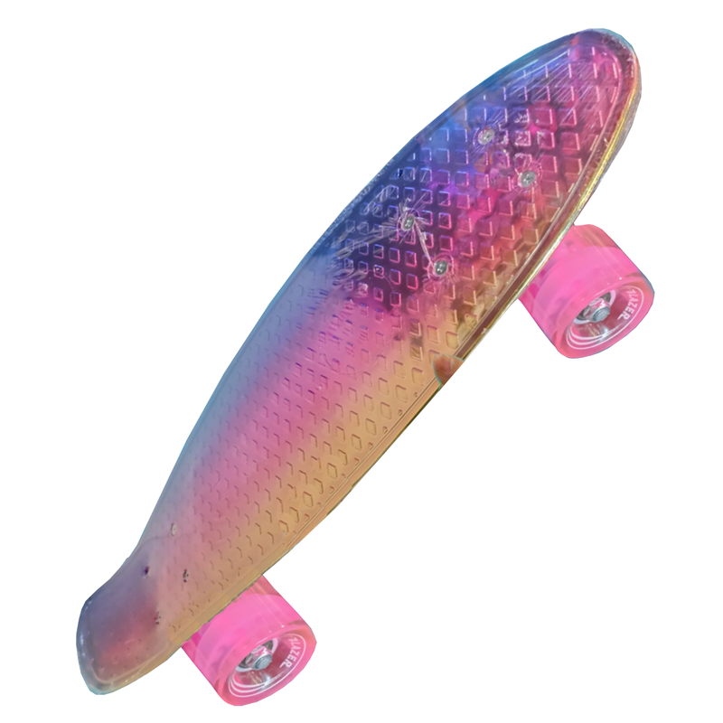 PENNYBOARD PATINETA COMPLETA MINI CRUISIER BLAZER ROSA METALICA