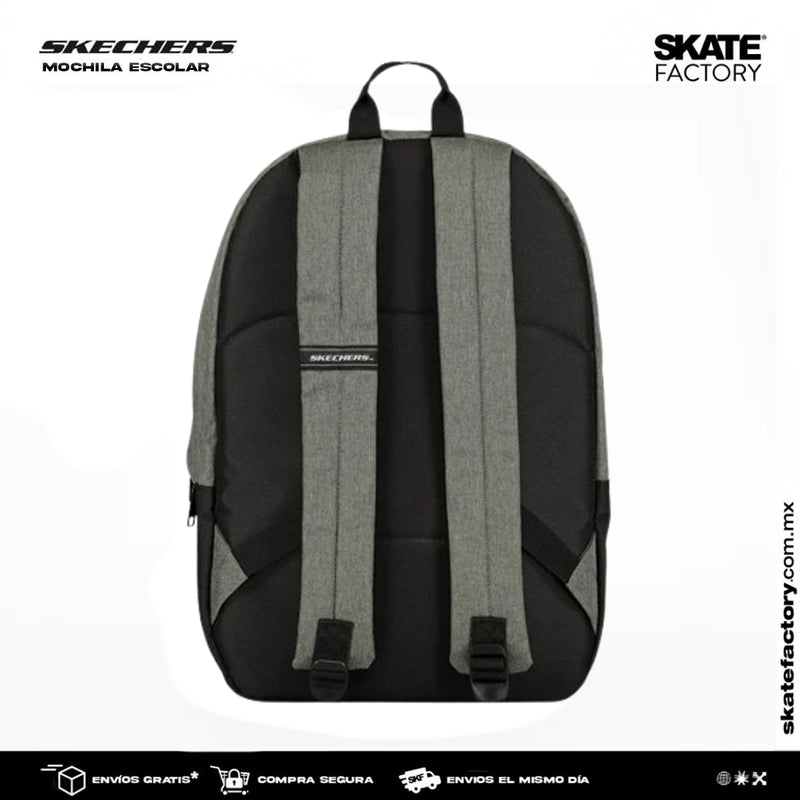 MOCHILA SKECHERS BASIC SPORT GRIS