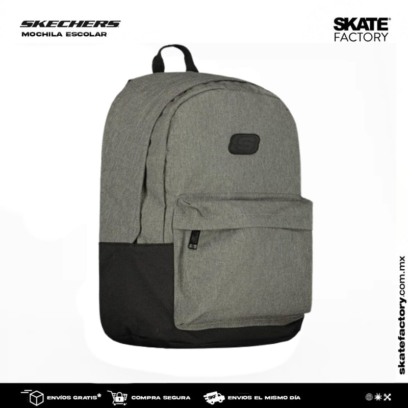 MOCHILA SKECHERS BASIC SPORT GRIS