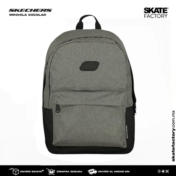 MOCHILA SKECHERS BASIC SPORT GRIS