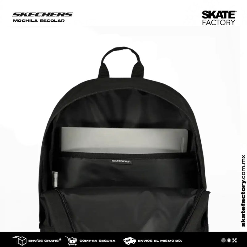 MOCHILA SKECHERS BASIC SPORT NEGRO