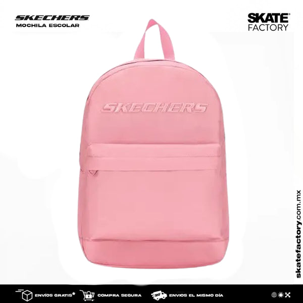 MOCHILA SKECHERS BASIC ROSA