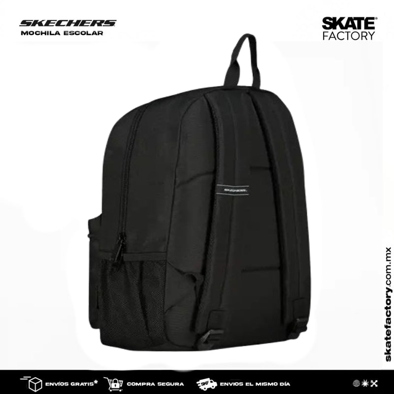 MOCHILA SKECHERS BASIC NEGRO