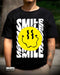 PLAYERA RIDER SMILE NEGRO AMARILLO BLANCO