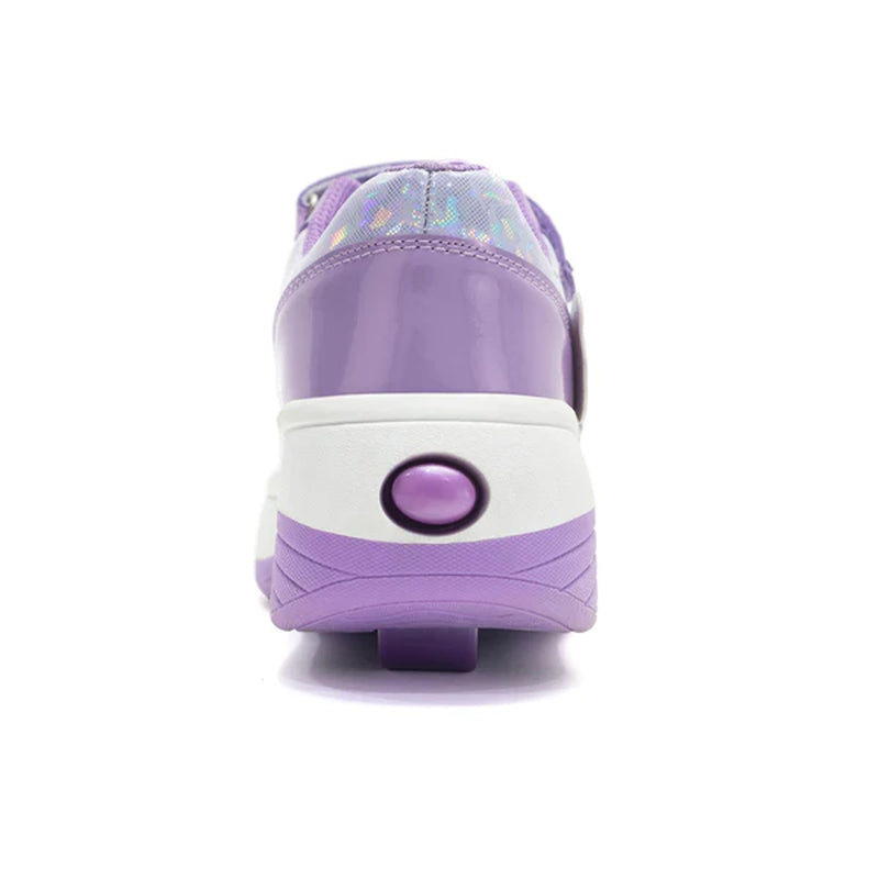 TENIS PATIN NIÑA MORADO