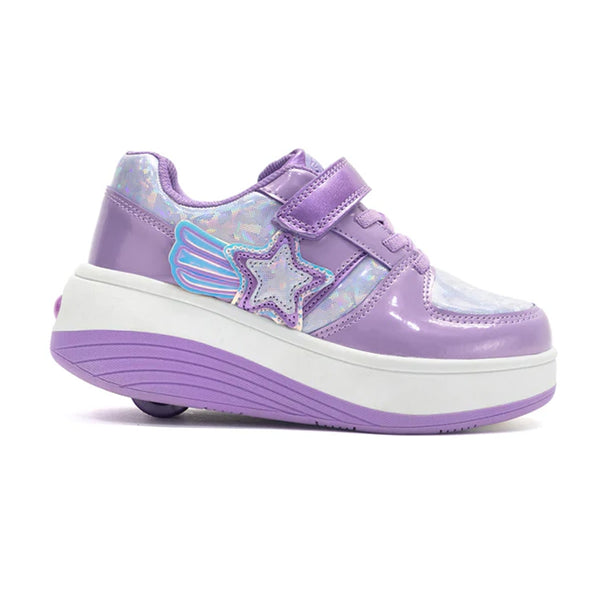 TENIS PATIN NIÑA MORADO