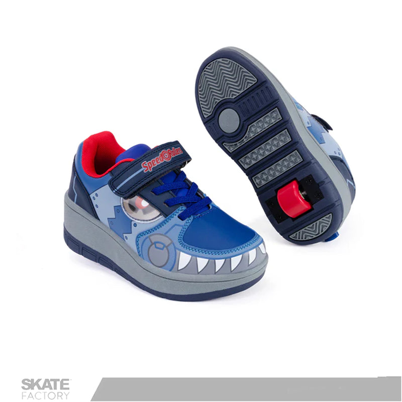 TENIS PATIN NIÑO SPEED ROLLER AZUL